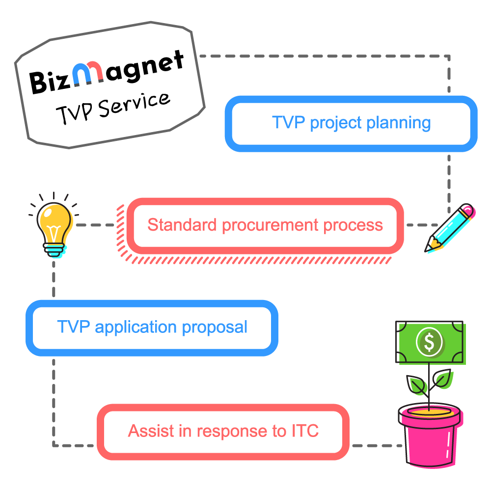 TVP application consulting service workflow